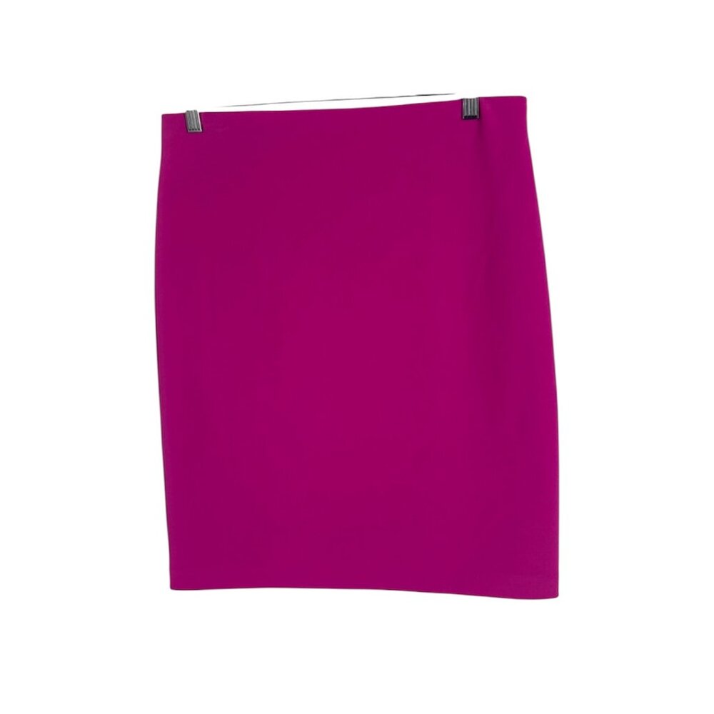 Joseph Ribkoff Canada Pink Stretch Mini Pencil Skirt Womens Sz 10 Elastic Waist